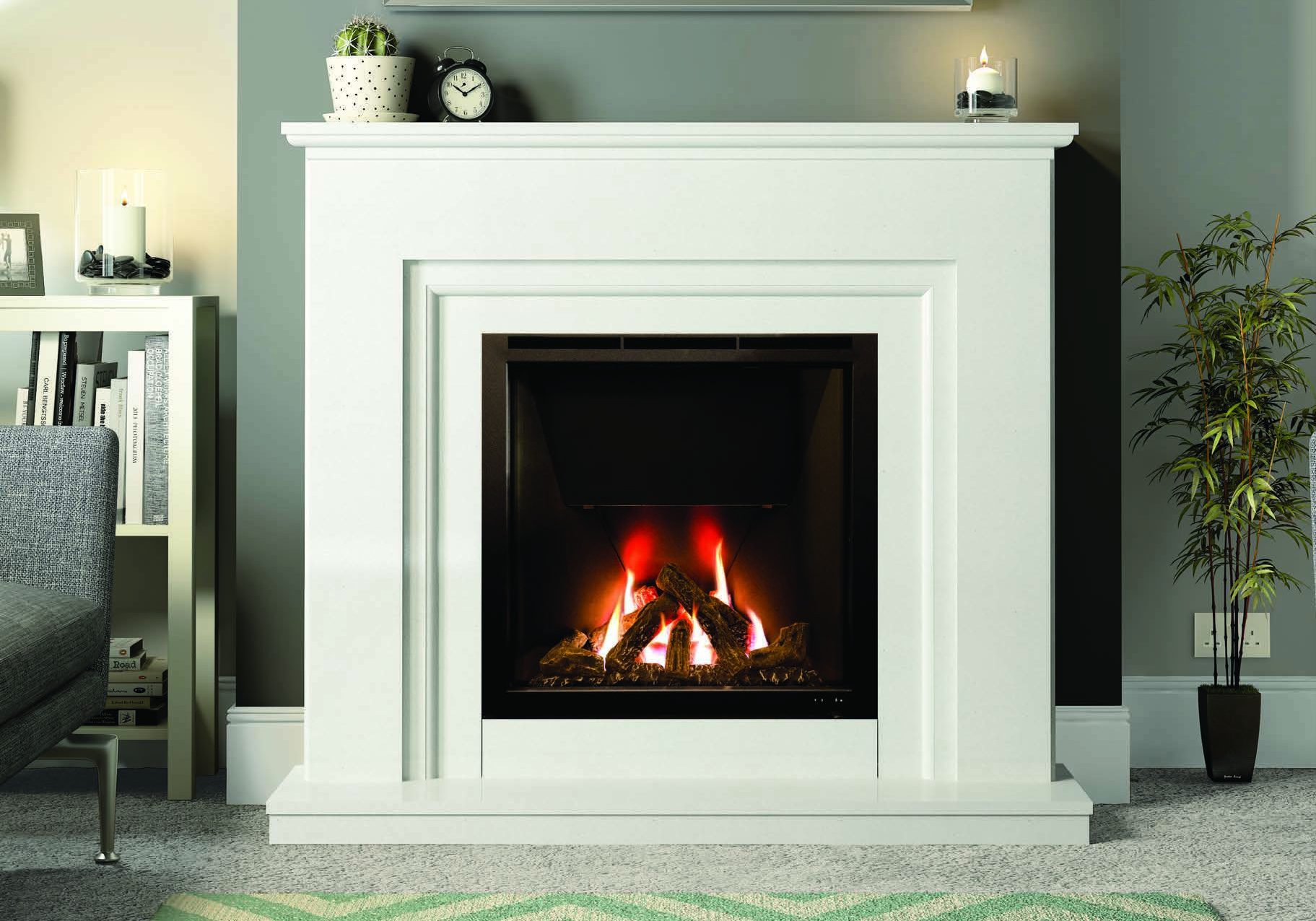 Gas fireplace